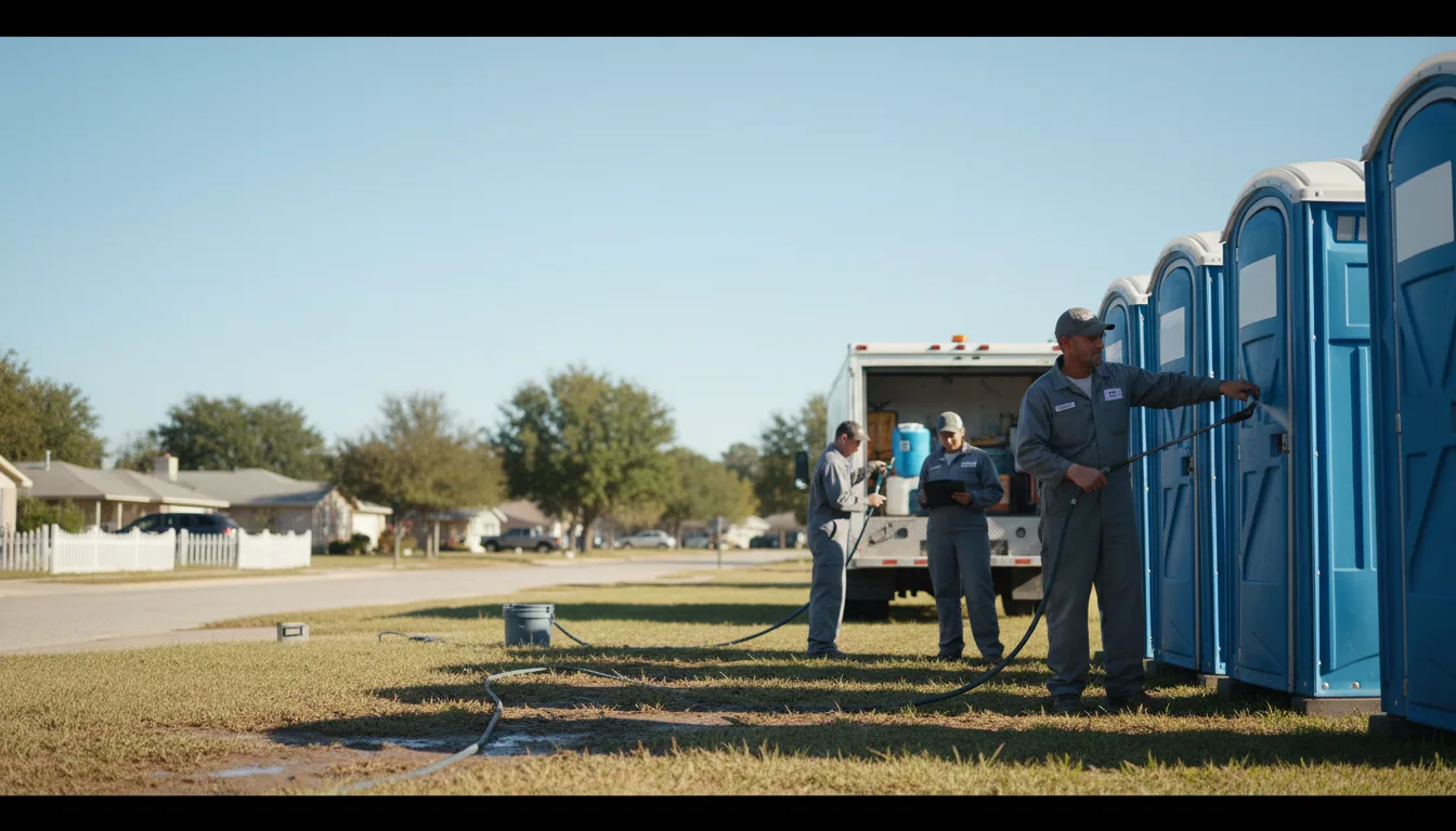 Long-Term Portable Toilet Rental in Nokomis, IL near me